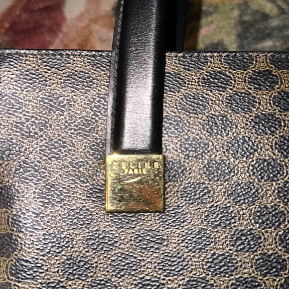 Authentic Celine Macadam Pattern 2way Shoulder Bag - Picture 2 of 14